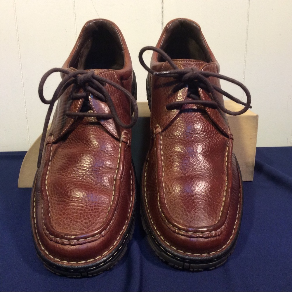 Cole Haan Nike Air Men’s Brown lace up casual shoes size 10 1/2